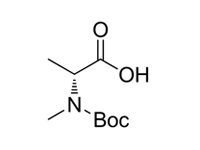 BOC-N-甲基-D-丙氨酸，98%（GC）